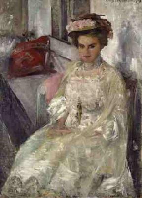 Lovis Corinth Portrait of Irma Hubner oil painting picture